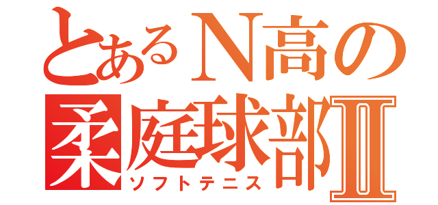 とあるＮ高の柔庭球部Ⅱ（ソフトテニス）