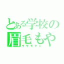 とある学校の眉毛もやし（ウザモヤシ）