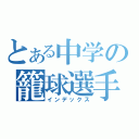 とある中学の籠球選手（インデックス）