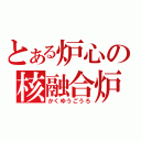 とある炉心の核融合炉（かくゆうごうろ）