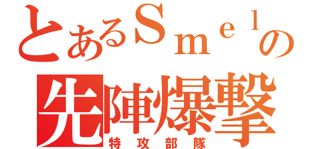 とあるＳｍｅｌｌの先陣爆撃（特攻部隊）