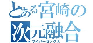 とある宮崎の次元融合（サイバーセックス）