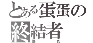 とある蛋蛋の終結者（爆丸）