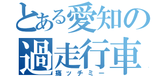 とある愛知の過走行車（痛ッチミー）