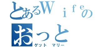 とあるＷｉｆｅのおっと（ゲット マリー）