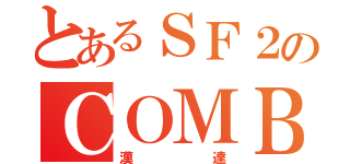 とあるＳＦ２のＣＯＭＢＡＴ（漢達）