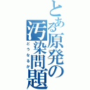 とある原発の汚染問題（どうなるか）