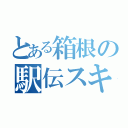 とある箱根の駅伝スキー（）