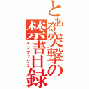 とある突撃の禁書目録（インデックス）