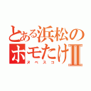 とある浜松のホモたけⅡ（ヌベスコ）