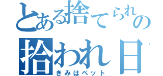 とある捨てられ犬の拾われ日記（きみはペット）