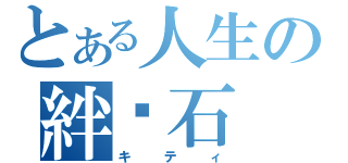 とある人生の絆腳石（キティ）