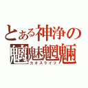 とある神浄の魑魅魍魎（カオスライフ）