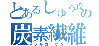 とあるしゅう氏の炭素繊維（フルカーボン）