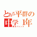 とある平群の中学１年（面白フレンズ）