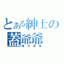 とある紳士の蓋爺爺（強行突破）