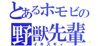 とあるホモビの野獣先輩（イキスギィ）