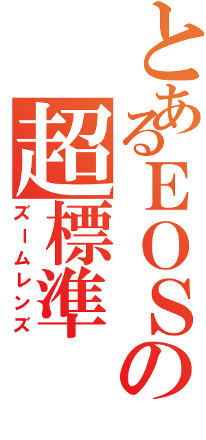 とあるＥＯＳの超標準（ズームレンズ）