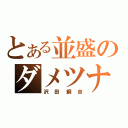 とある並盛のダメツナ（沢田綱吉）