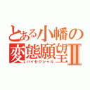 とある小幡の変態願望Ⅱ（バイセクシャル）