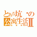 とある坑爹の公寓生活Ⅱ（洛雪辞）