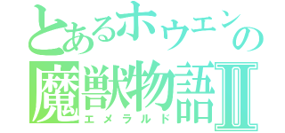 とあるホウエンの魔獣物語Ⅱ（エメラルド）