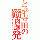 とある寺田の筋肉爆発（マッチョボンバー）