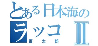 とある日本海のラッコⅡ（百太郎）