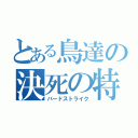 とある鳥達の決死の特攻（バードストライク）