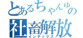 とあるちゃんゆうの社畜解放（インデックス）