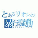 とあるリオンの暴行騒動（アクシデント）