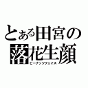 とある田宮の落花生顔（ピーナッツフェイス）