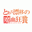 とある漂移の魔血狂餮（インデックス）