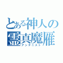 とある神人の霊真魔雁（アンテニスト）