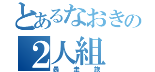 とあるなおきの２人組（暴走族）