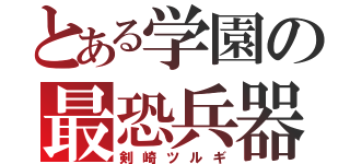 とある学園の最恐兵器（剣崎ツルギ）