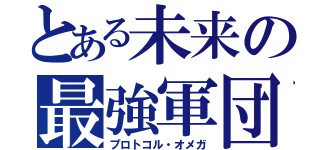 とある未来の最強軍団（プロトコル・オメガ）