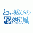 とある滅びの爆裂疾風弾（バーストストリーム）