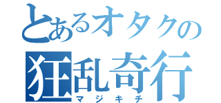 とあるオタクの狂乱奇行（マジキチ）