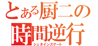 とある厨二の時間逆行（シュタインズゲート）