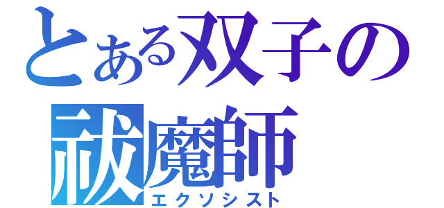 とある双子の祓魔師（エクソシスト）