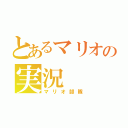 とあるマリオの実況（マリオ部隊）