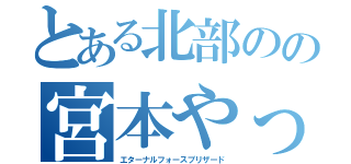 とある北部のの宮本やっちゃ（エターナルフォースブリザード）