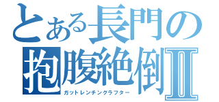 とある長門の抱腹絶倒Ⅱ（ガットレンチングラフター）