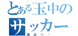 とある玉中のサッカー部（頂点へ〜）