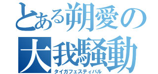 とある朔愛の大我騒動（タイガフェスティバル）