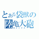 とある袋獣の陸亀大砲（カメックス）