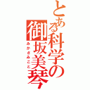 とある科学の御坂美琴（みかさみこと）