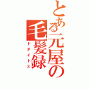 とある元屋の毛髪録（ドダイトス）