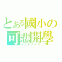 とある國小の可悲開學（インデックス）